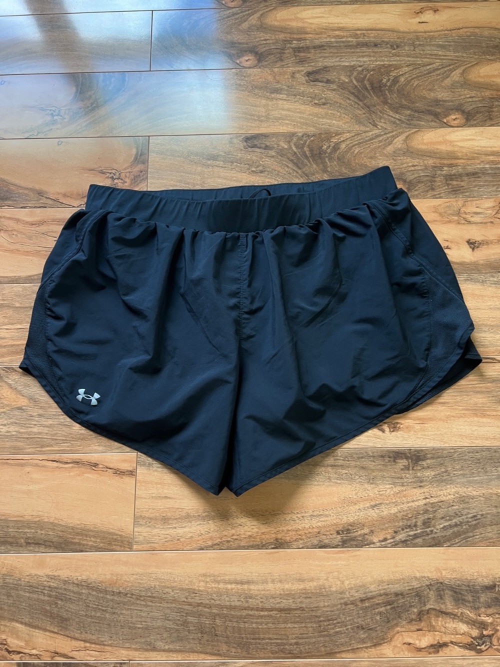 Under Armour HeatGear Shorts Women’s 2X Loose Fit Running Athletic Black